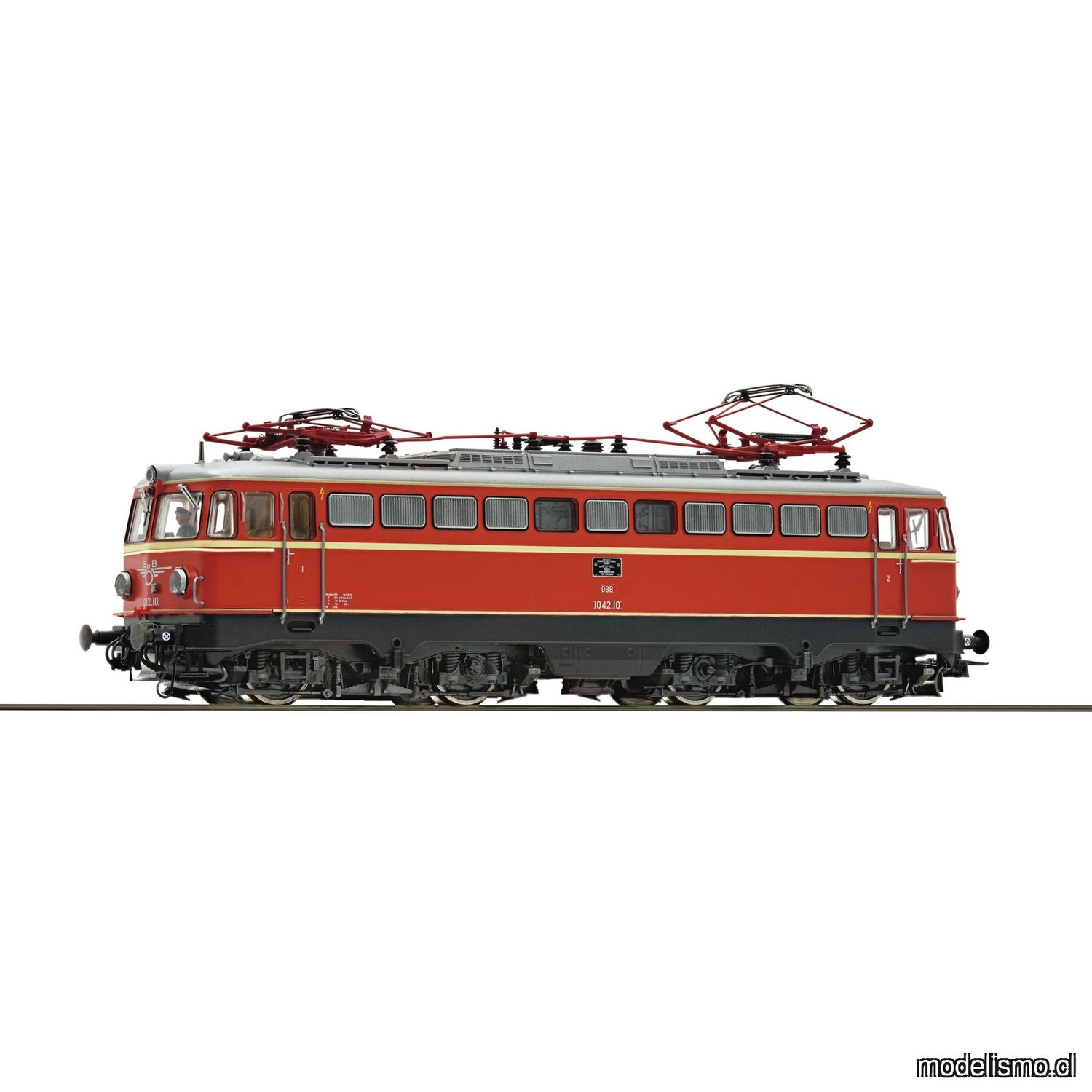 PF Roco 73476 Locomotora eléctrica 1042.10, ÖBB para Märklin - DCC#3 - usado PF Roco 73476 Locomotora eléctrica 1042.10, ÖBB para Märklin - DCC#3 - usado