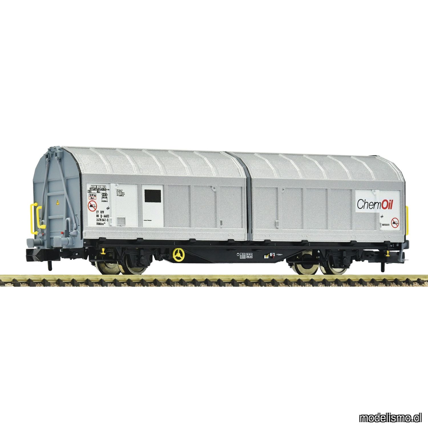 pre orderen Fleischmann 6660137 Vagón de paredes correderas, AAE Cargo pre orderen Fleischmann 6660137 Vagón de paredes correderas, AAE Cargo