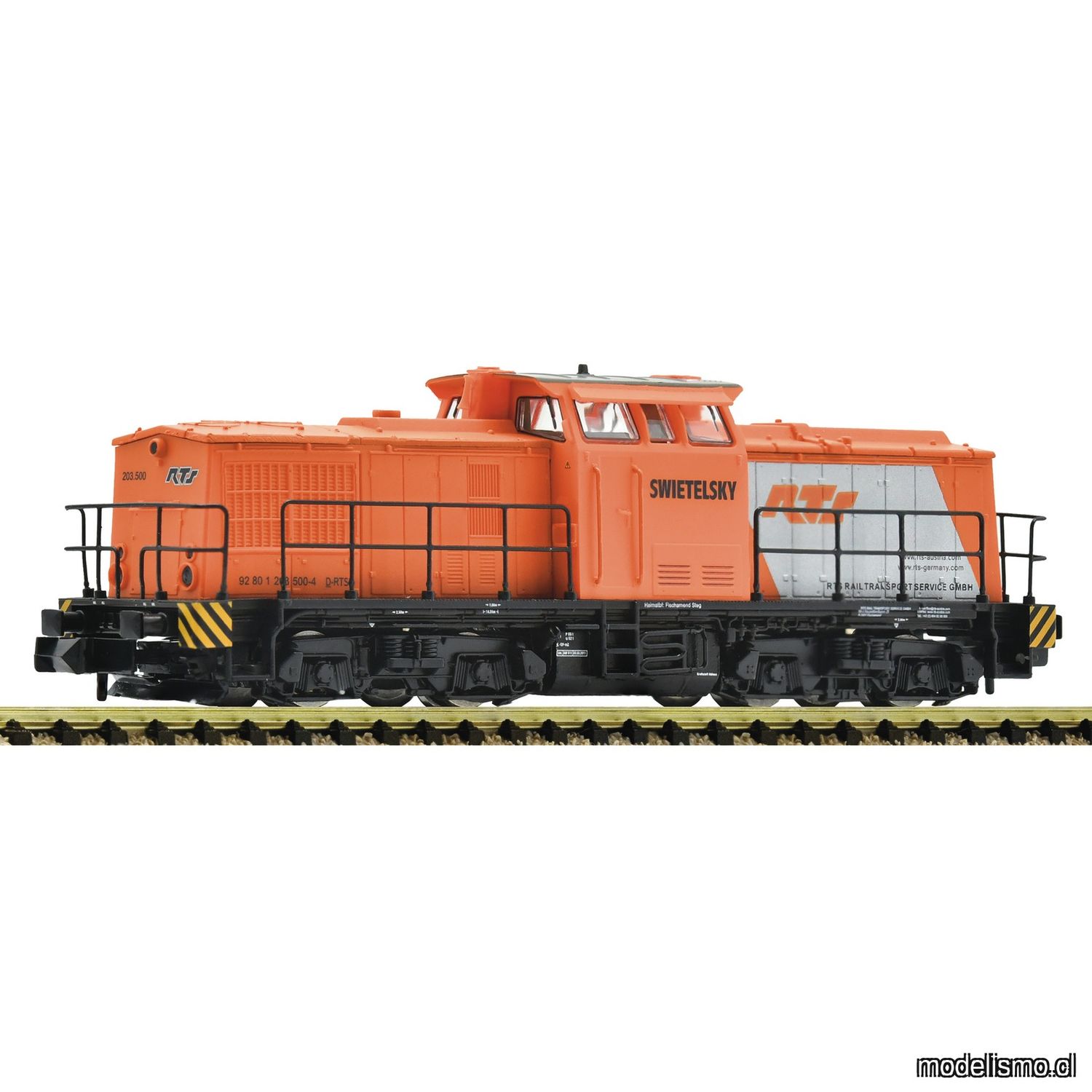 pre orderen Fleischmann 7370035 Locomotora diésel 203 500-4, RTS con sonido pre orderen Fleischmann 7370035 Locomotora diésel 203 500-4, RTS con sonido