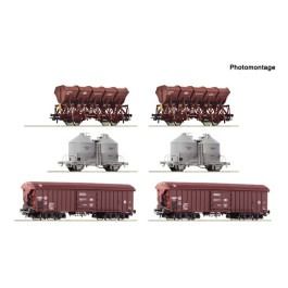 pre orderen Roco 6600329 Caja expositor de 6 piezas: Estación de maniobras/mercancías a granel, DB pre orderen Roco 6600329 Caja expositor de 6 piezas: Estación de maniobras/mercancías a granel, DB