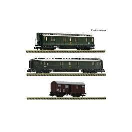 pre orderen Fleischmann 6660168 Set de 3 piezas: Tren postal, DB