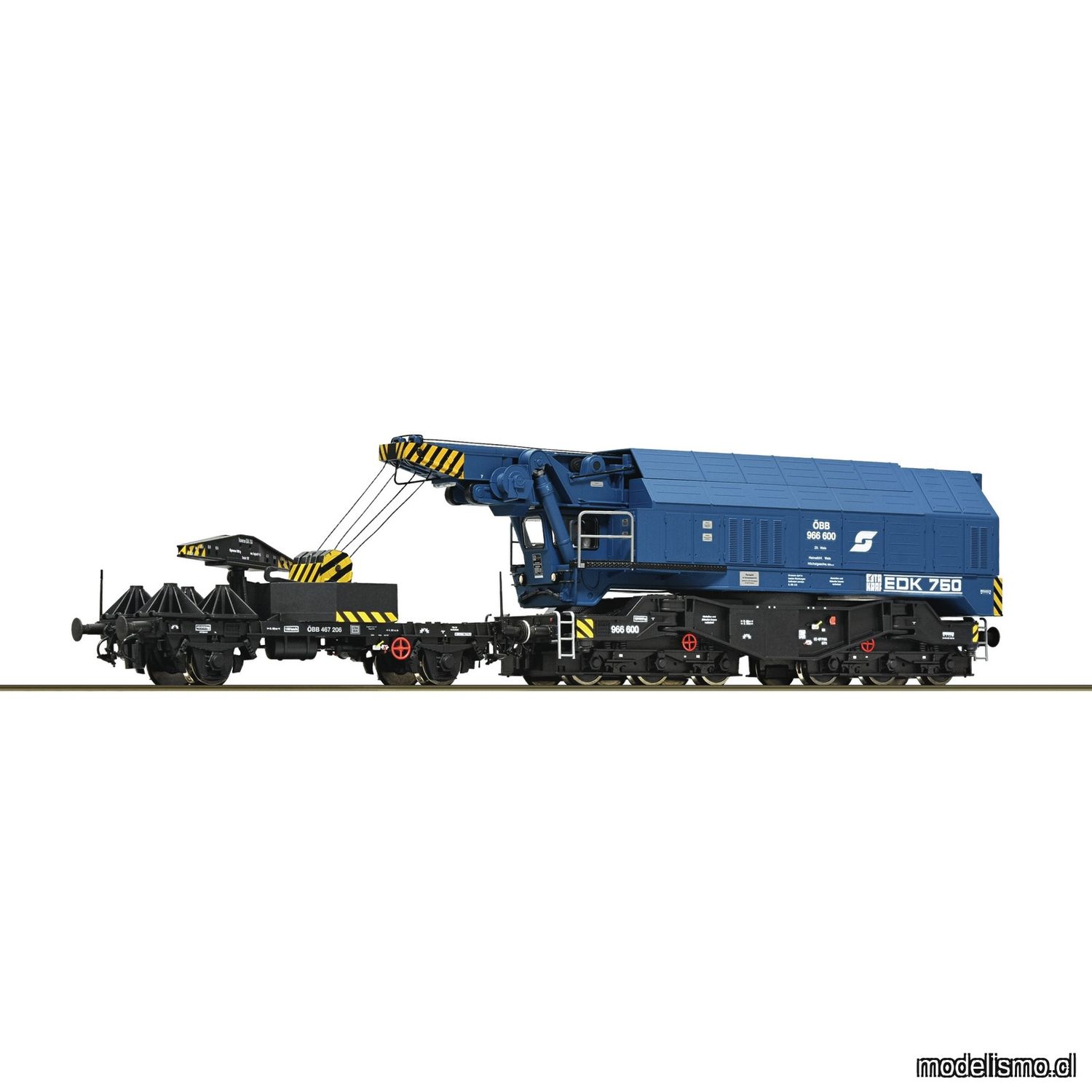 pre orderen Roco 7310069 Grúa giratoria ferroviaria digital, ÖBB con sonido