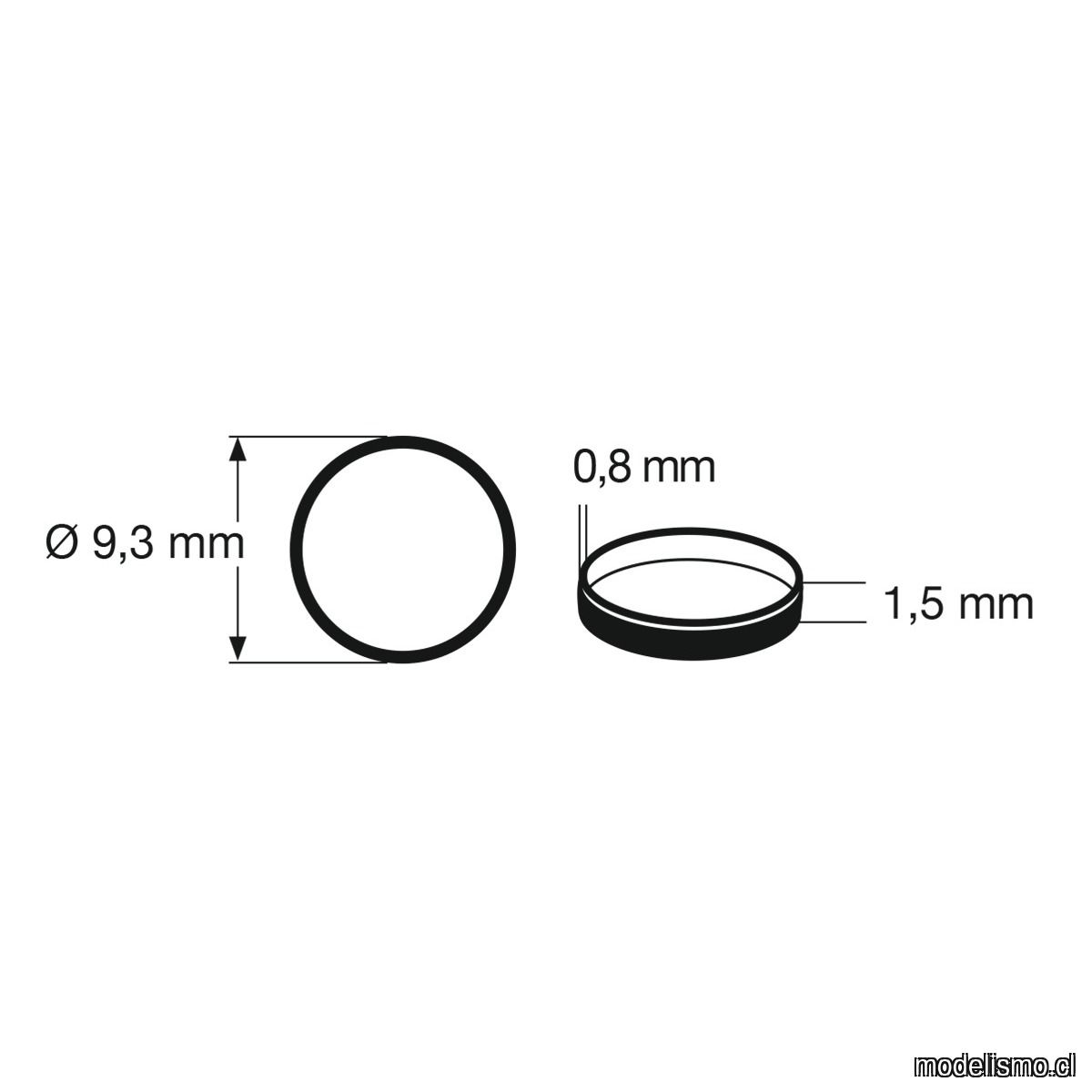 Roco 648012 Juego de anillos de adherencia H0 Roco 648012 Juego de anillos de adherencia H0
