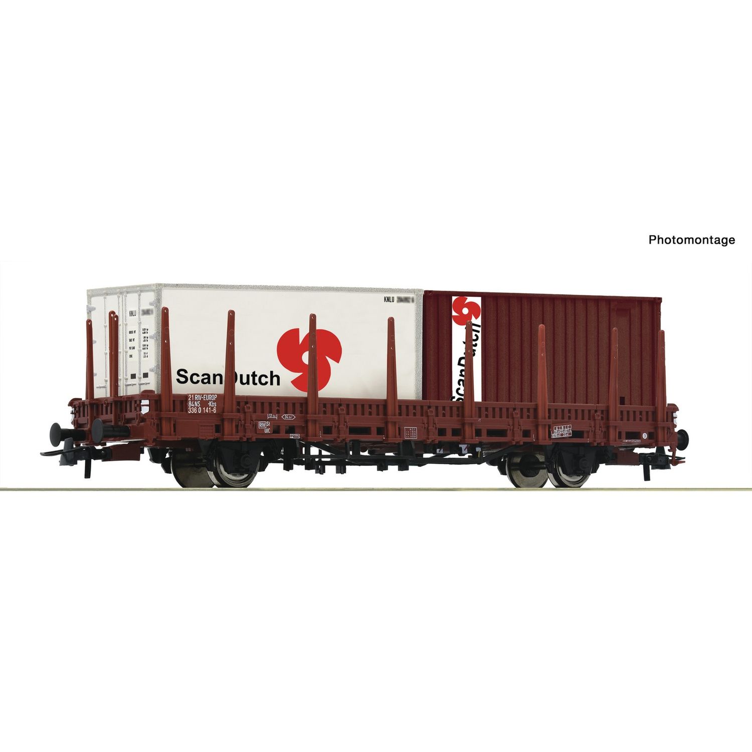 pre orderen Roco 6600289 Rungenwagen, NS