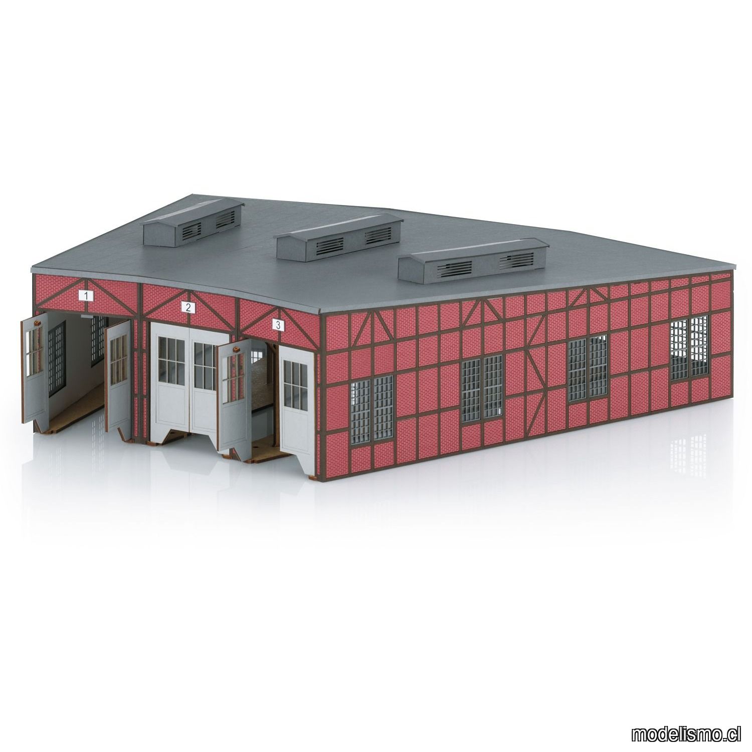 KL Märklin 72886 Kit de construcción de depósito de locomotoras - usado