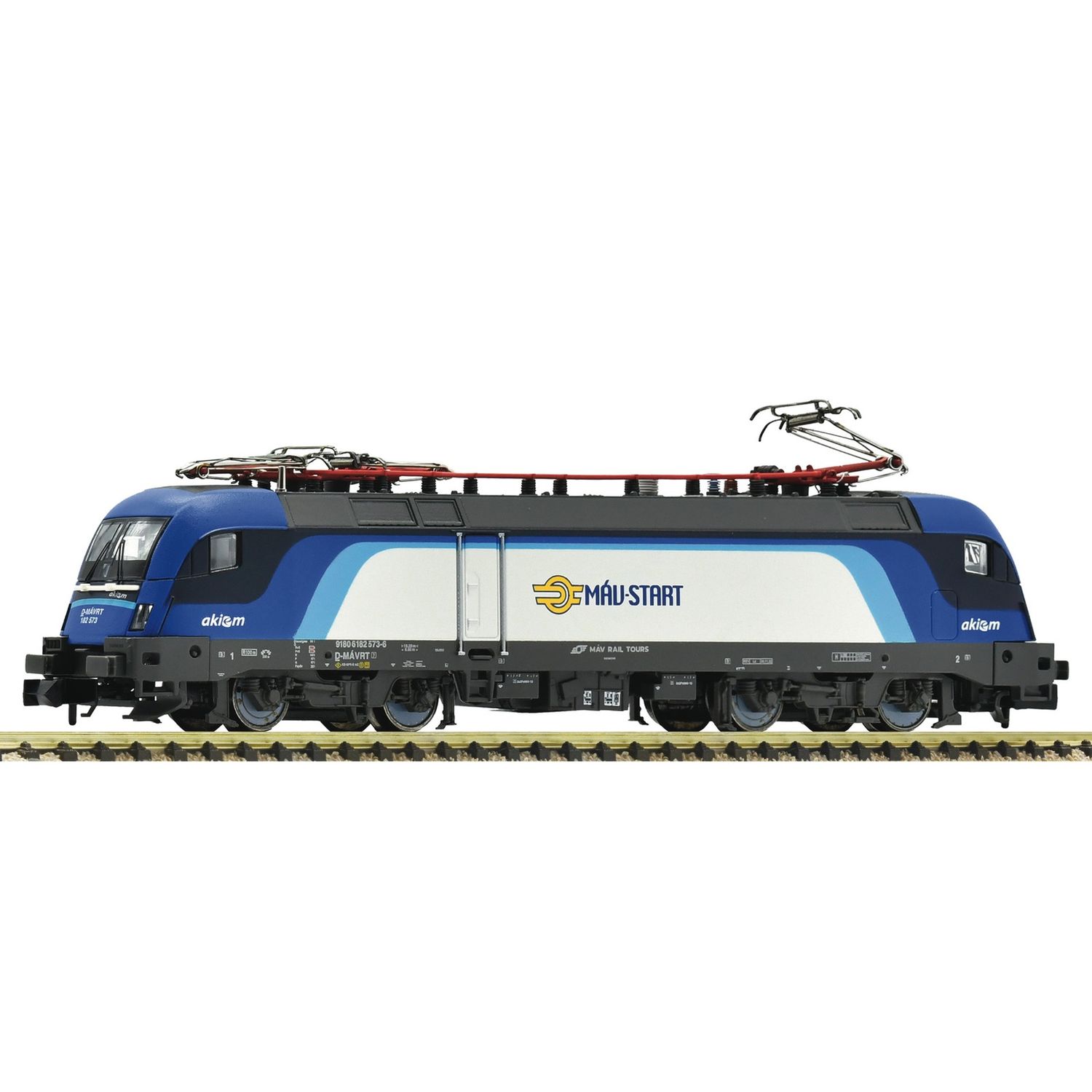 pre orderen Fleischmann 7570084 Elektrolokomotive 182 573-6, MAV-START con sonido pre orderen Fleischmann 7570084 Elektrolokomotive 182 573-6, MAV-START con sonido