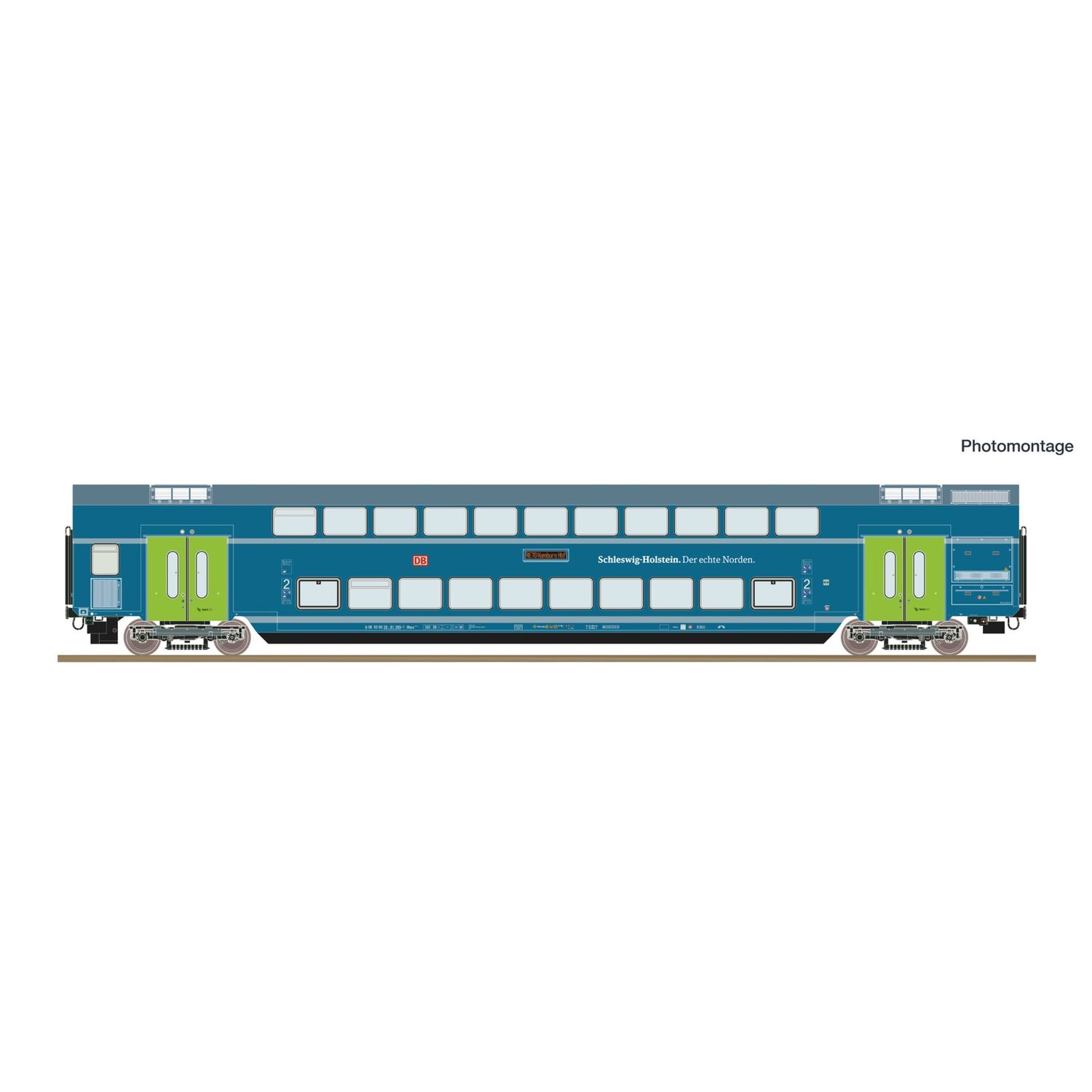 pre orderen Roco 6200251 Doppelstockwagen 2. Klasse, DB AG pre orderen Roco 6200251 Doppelstockwagen 2. Klasse, DB AG