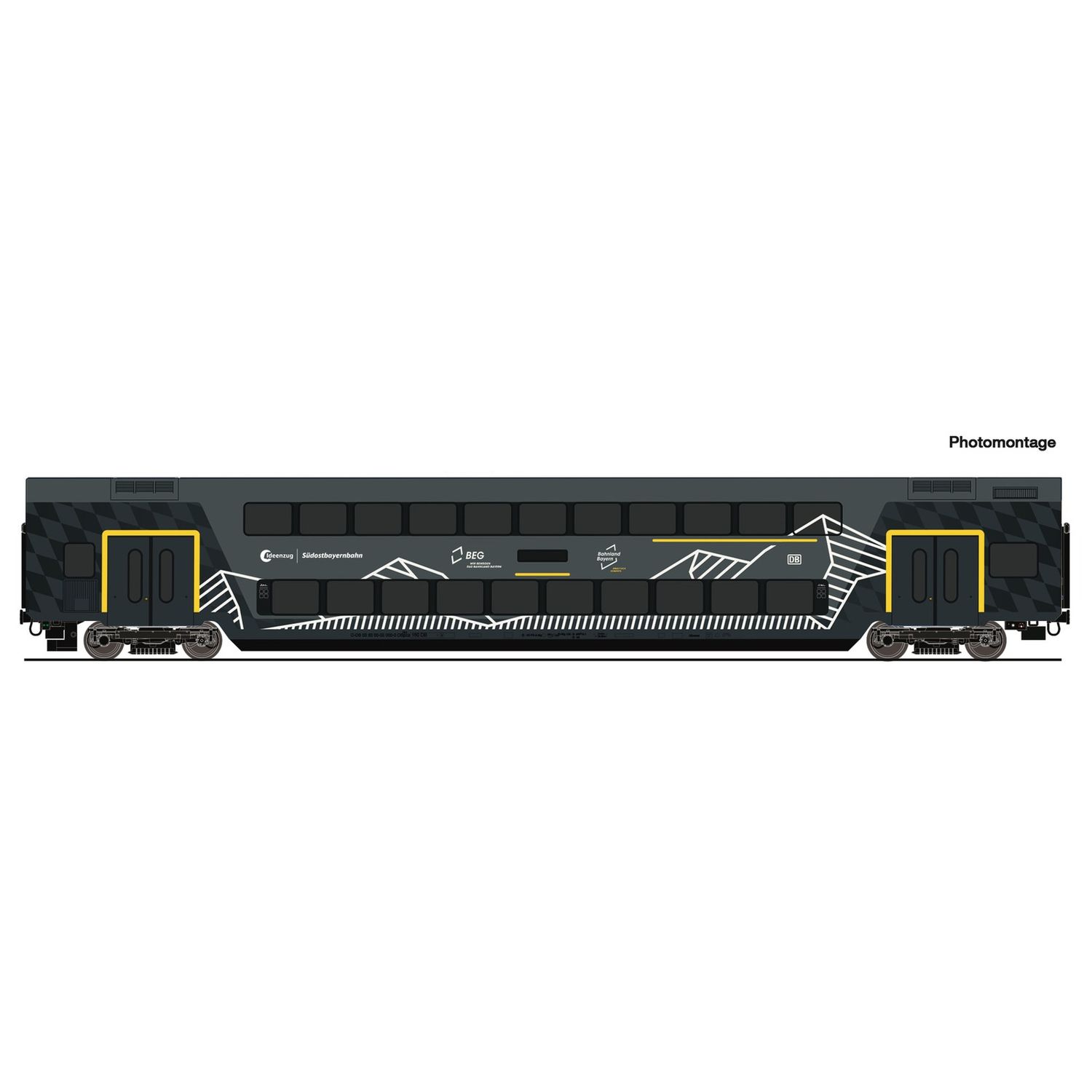 pre orderen Roco 6220253 Doppelstockwagen „Ideenzug“, DB AG para Märklin pre orderen Roco 6220253 Doppelstockwagen „Ideenzug“, DB AG para Märklin