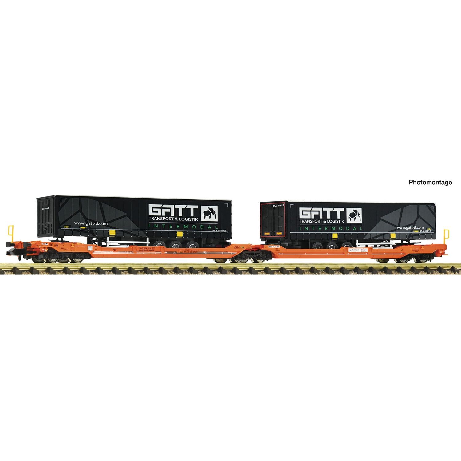 pre orderen Fleischmann 6660165 Doppeltaschen-Gelenkwagen T3000e, Wascosa pre orderen Fleischmann 6660165 Doppeltaschen-Gelenkwagen T3000e, Wascosa