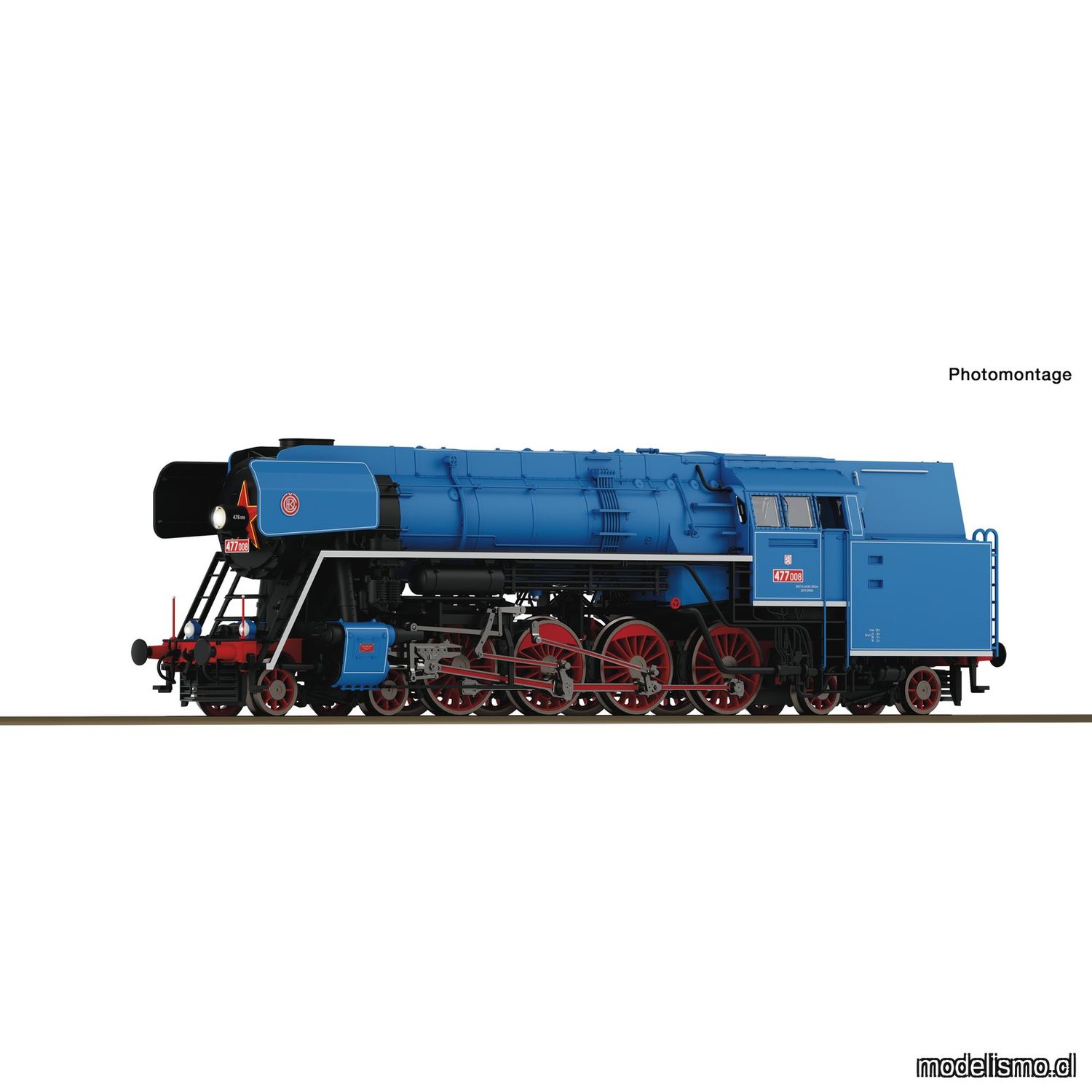 pre orderen Roco 7120033 Dampflokomotive 477 008, CSD con sonido para Märklin pre orderen Roco 7120033 Dampflokomotive 477 008, CSD con sonido para Märklin