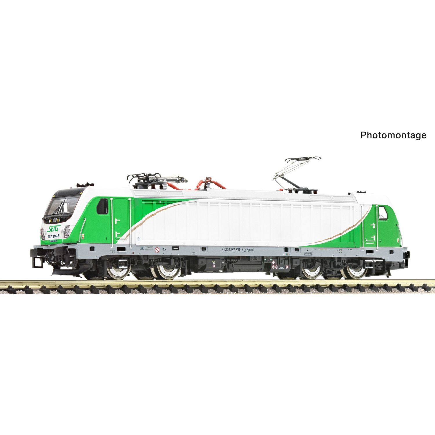 pre orderen Fleischmann 7560089 Elektrolokomotive 187 316-5, SETG pre orderen Fleischmann 7560089 Elektrolokomotive 187 316-5, SETG