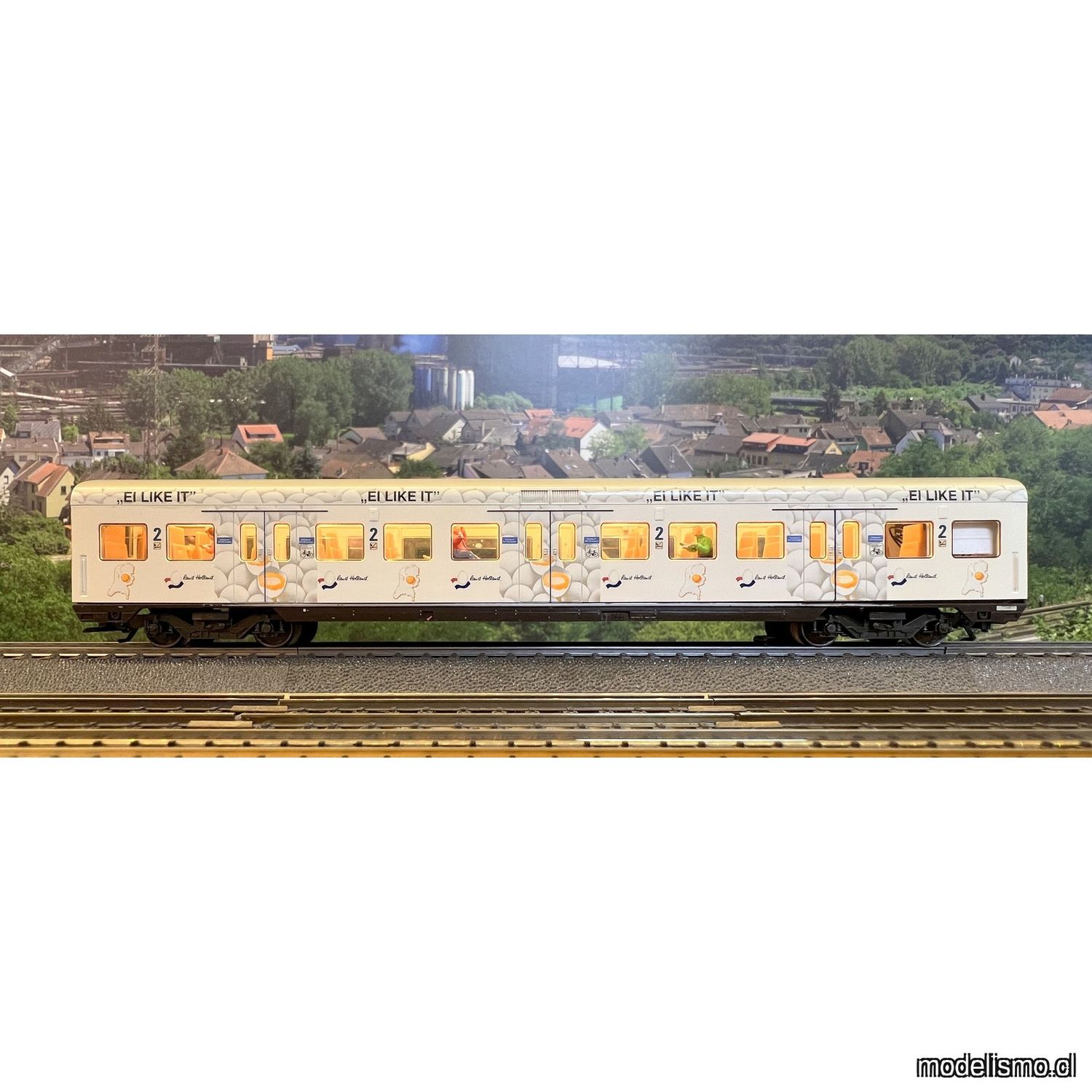 PF Märklin 4389 "Ei Like It" - usado - con luz y figuras - sin caja PF Märklin 4389 "Ei Like It" - usado - con luz y figuras - sin caja