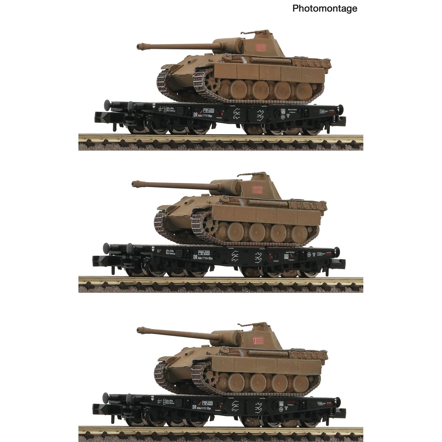pre orderen Fleischmann 845606 Set de tres vagones de plataforma baja para el transporte de cargas pesadas, DRB pre orderen Fleischmann 845606 Set de tres vagones de plataforma baja para el transporte de cargas pesadas, DRB