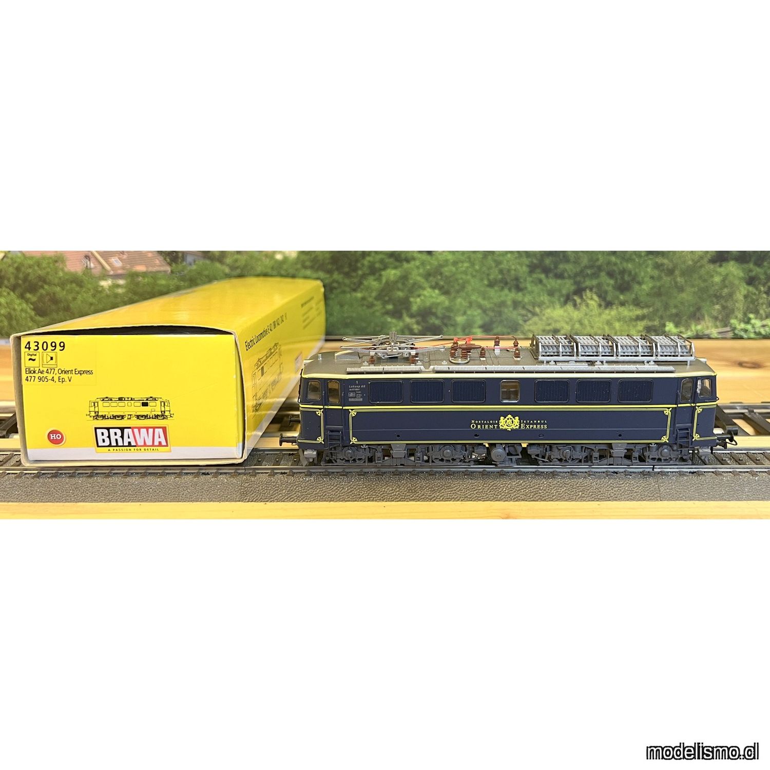 PF Brawa 43099 para Märklin Ae477, Orient Express - usado - AC MfX PF Brawa 43099 para Märklin Ae477, Orient Express - usado - AC MfX