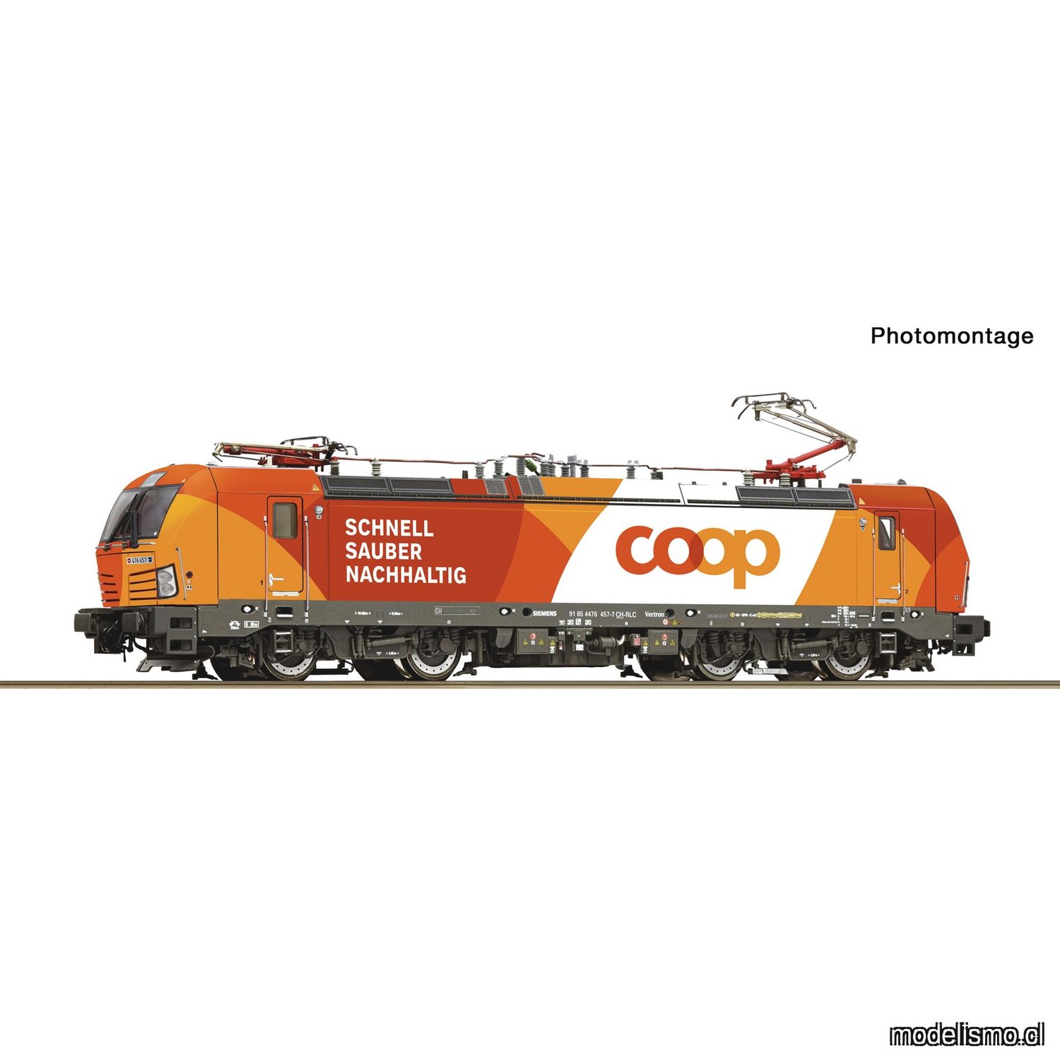Roco 7510175 Locomotora eléctrica Rem 476 457-7, railCare coop, con sonido Roco 7510175 Locomotora eléctrica Rem 476 457-7, railCare coop, con sonido