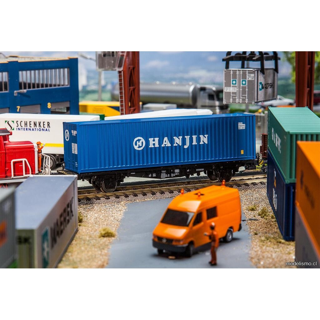 Faller 180842 40 'Contenedor Hi-Cube HANJIN