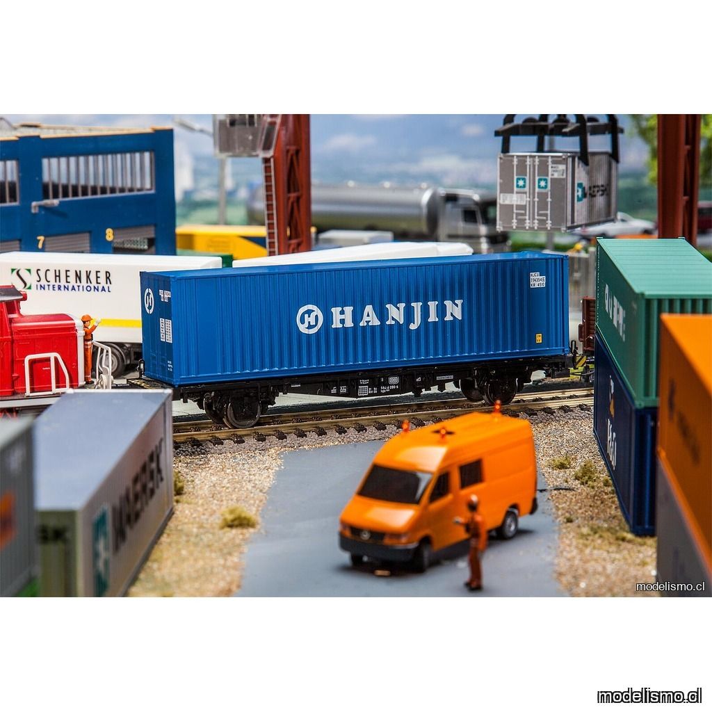 Faller 180842 40 'Contenedor Hi-Cube HANJIN Faller 180842 40 'Contenedor Hi-Cube HANJIN