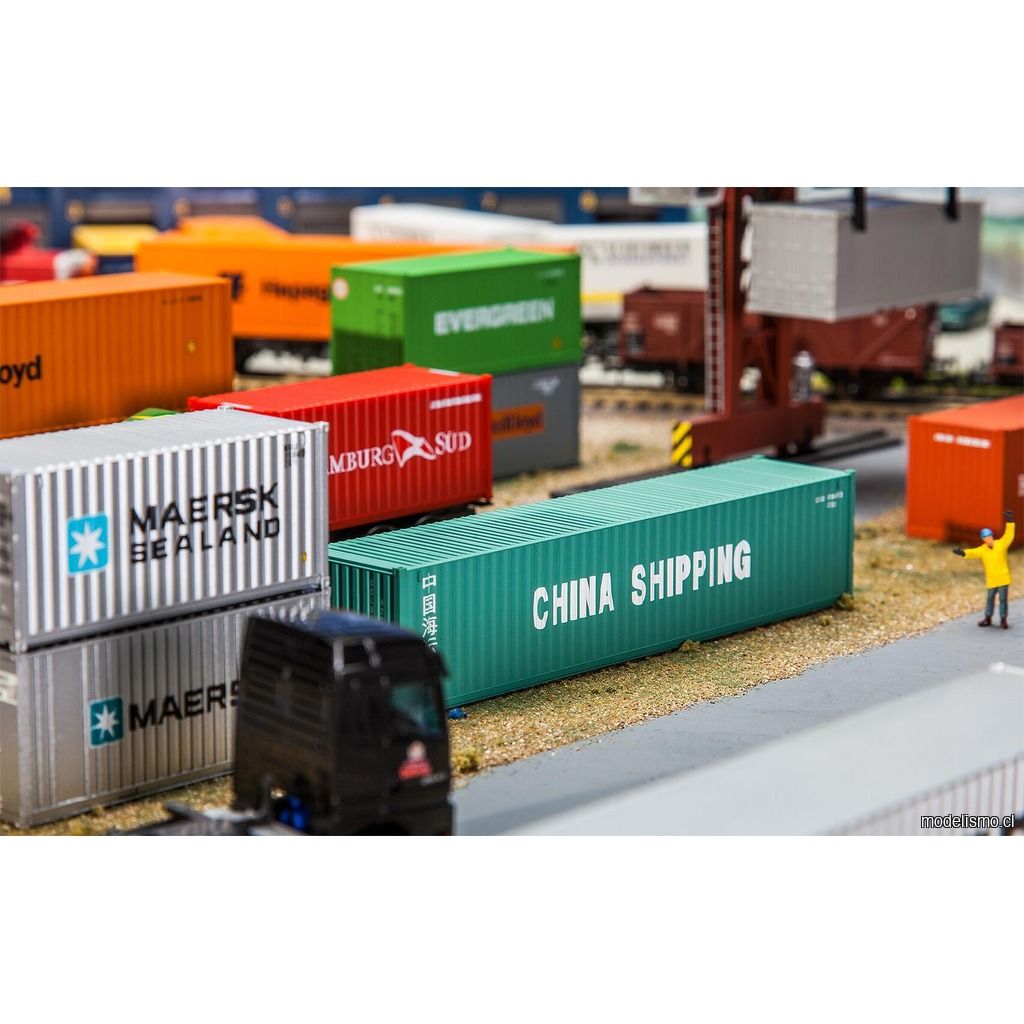 Faller 180844 40 'Contenedor CHINA SHIPPING Faller 180844 40 'Contenedor CHINA SHIPPING