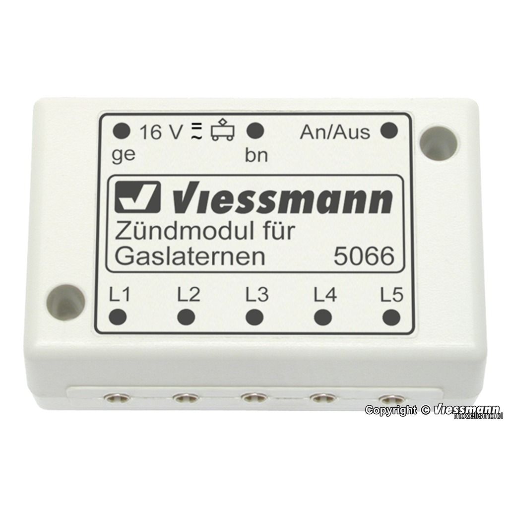 Viessmann 5066 Módulo de encendido para lámparas de gas