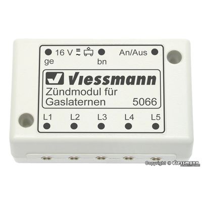 Viessmann 5066 Módulo de encendido para lámparas de gas Viessmann 5066 Módulo de encendido para lámparas de gas
