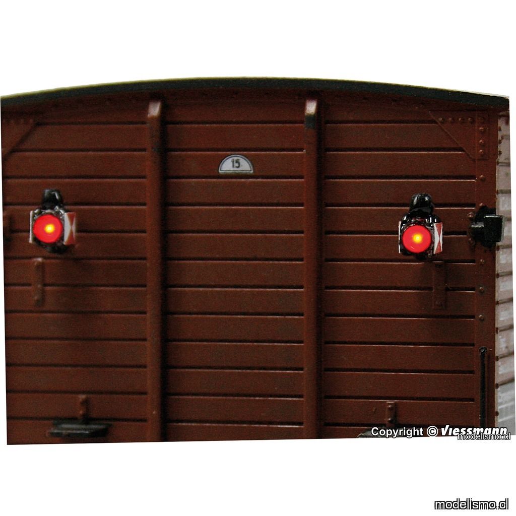 reserva anticipada Viessmann 5069 Linternas traseras H0 tren con LED, 2 piezas reserva anticipada Viessmann 5069 Linternas traseras H0 tren con LED, 2 piezas