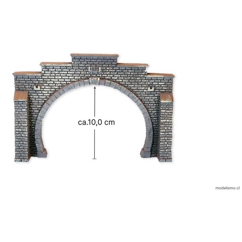 Noch 58052 Boca de túnel, doble via, 21 x 14 cm