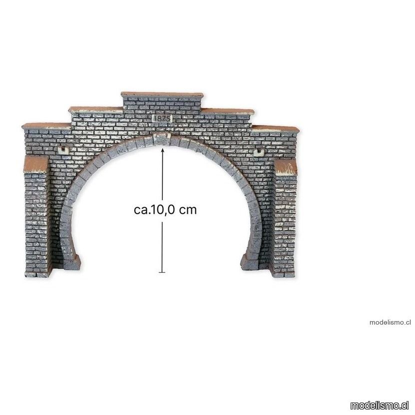 Noch 58052 Boca de túnel, doble via, 21 x 14 cm