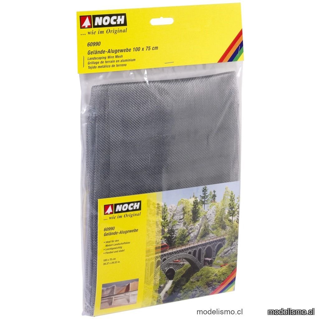 Noch 60990 Tejido de aluminio para el modelismo Noch 60990 Tejido de aluminio para el modelismo