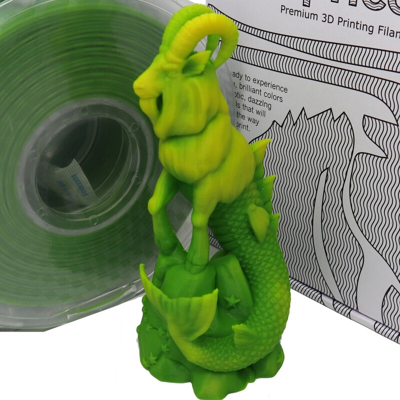 Green-Yellow Thermochromic Filament -1.75mm