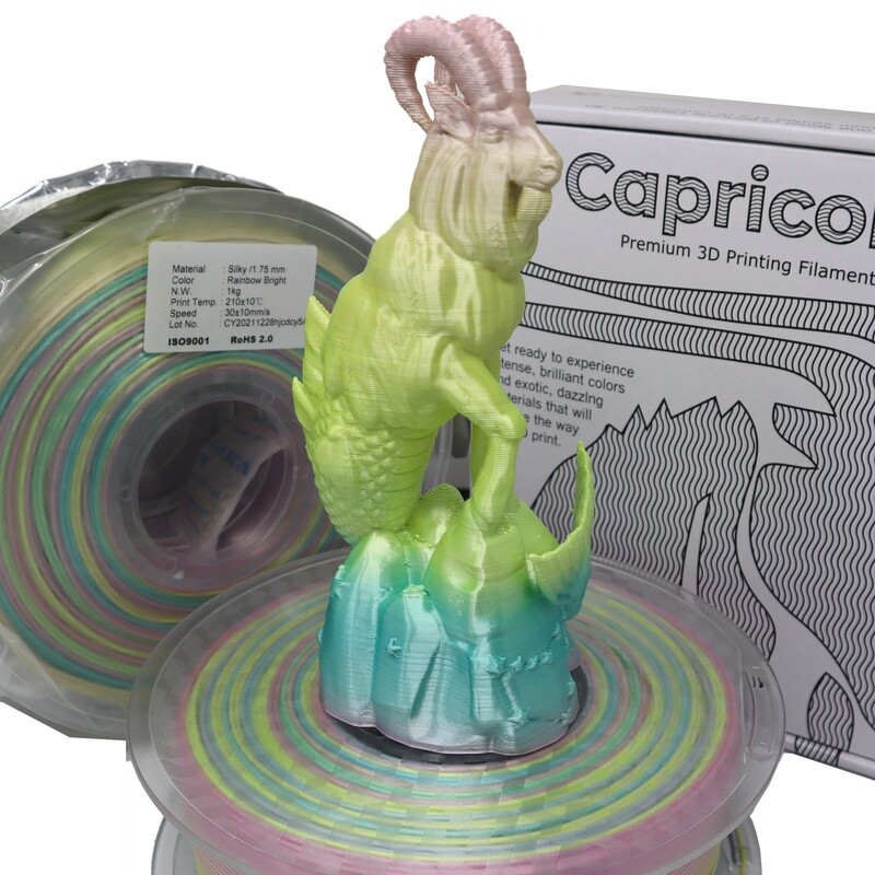 Silky Bright Rainbow UV Filament -1.75mm