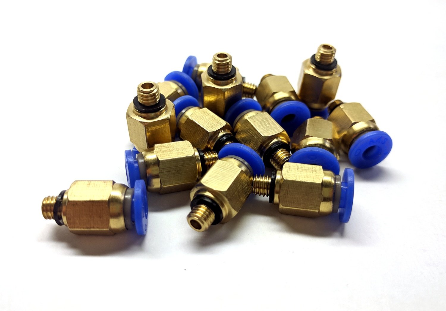 4 Pack PC4-M5 Fittings - For 1.75mm Bowden Tubing