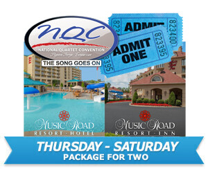 Thursday - Saturday Package for Two