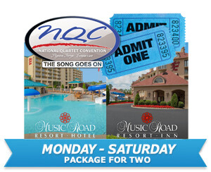 Monday - Saturday Package for Two