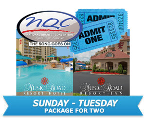 Sunday - Tuesday Package for Two 2025