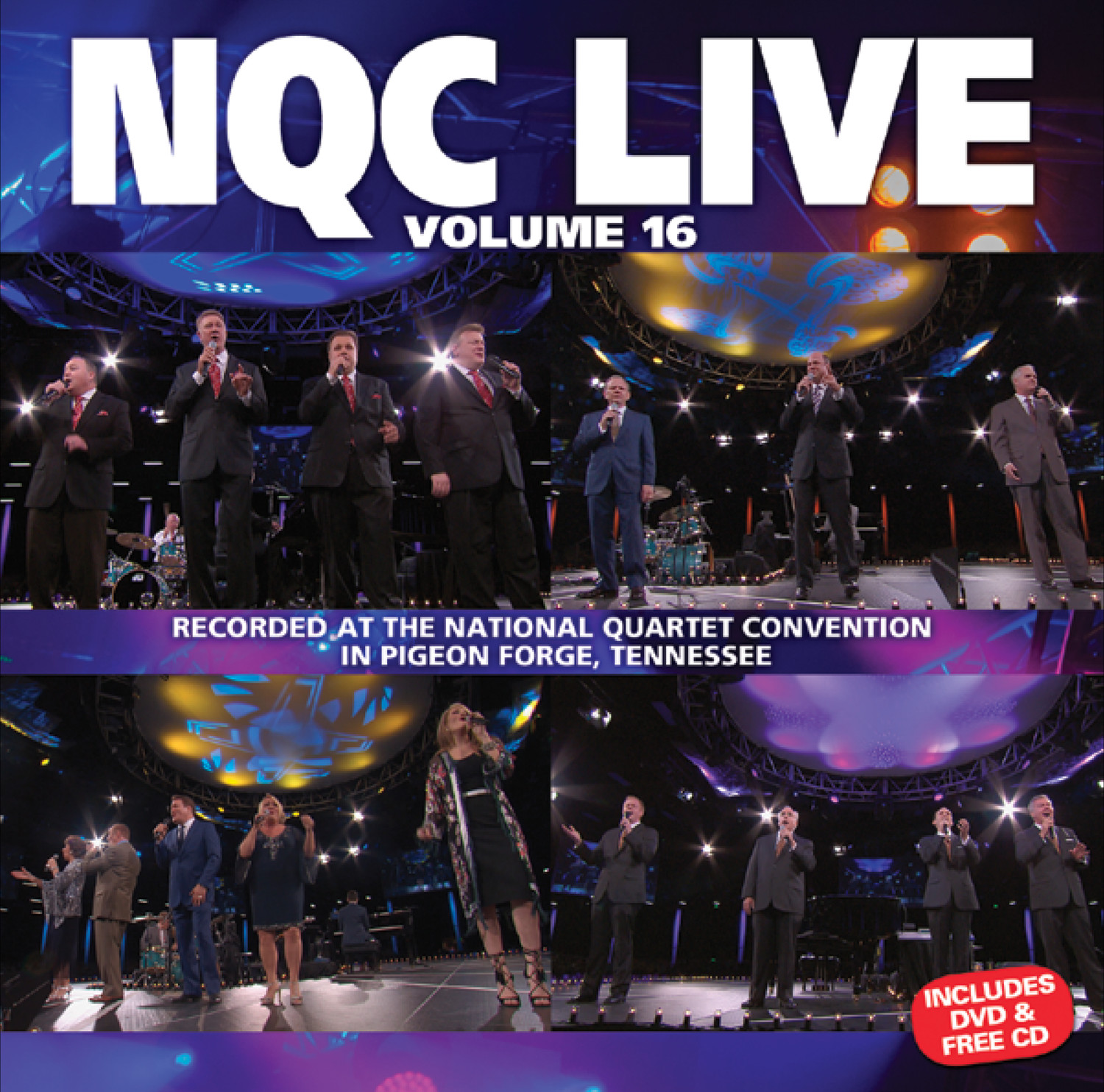 NQC Live Volume 16 CD/DVD Combo Store National Quartet Convention