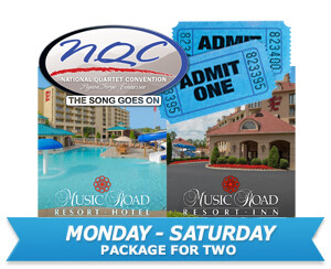 Monday - Saturday Package for Two 2026 Monday - Saturday Package for Two 2026