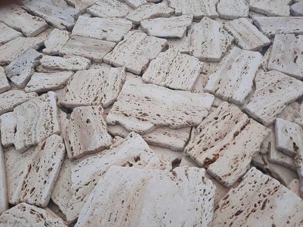 Palladiana Travertino Anticato Burattato - Offerta Stock del Giorno