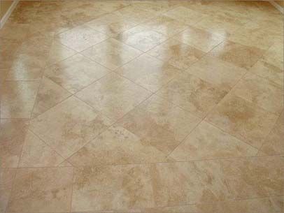 piastrelle travertino classico romano 60 x 60 cm - finitura stuccata e levigata