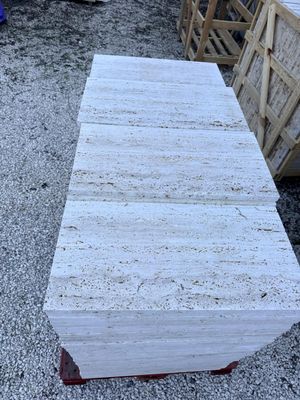 piastrella travertino classico 40x80 spazzolato poro aperto controfalda