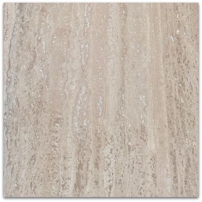 piastrella travertino classico 40x40 stuccato levigato controfalda