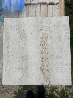 piastrella travertino classico 60x60 grezzo filo sega controfalda