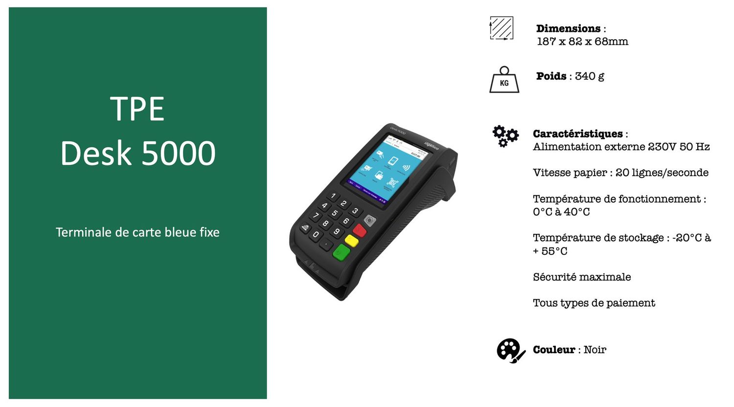 TPE Desk 5000