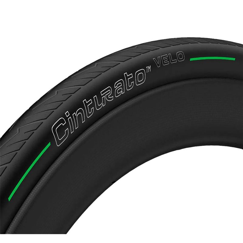 Pirelli Cinturato Velo TLR Tire - Tubeless, Folding, Black 