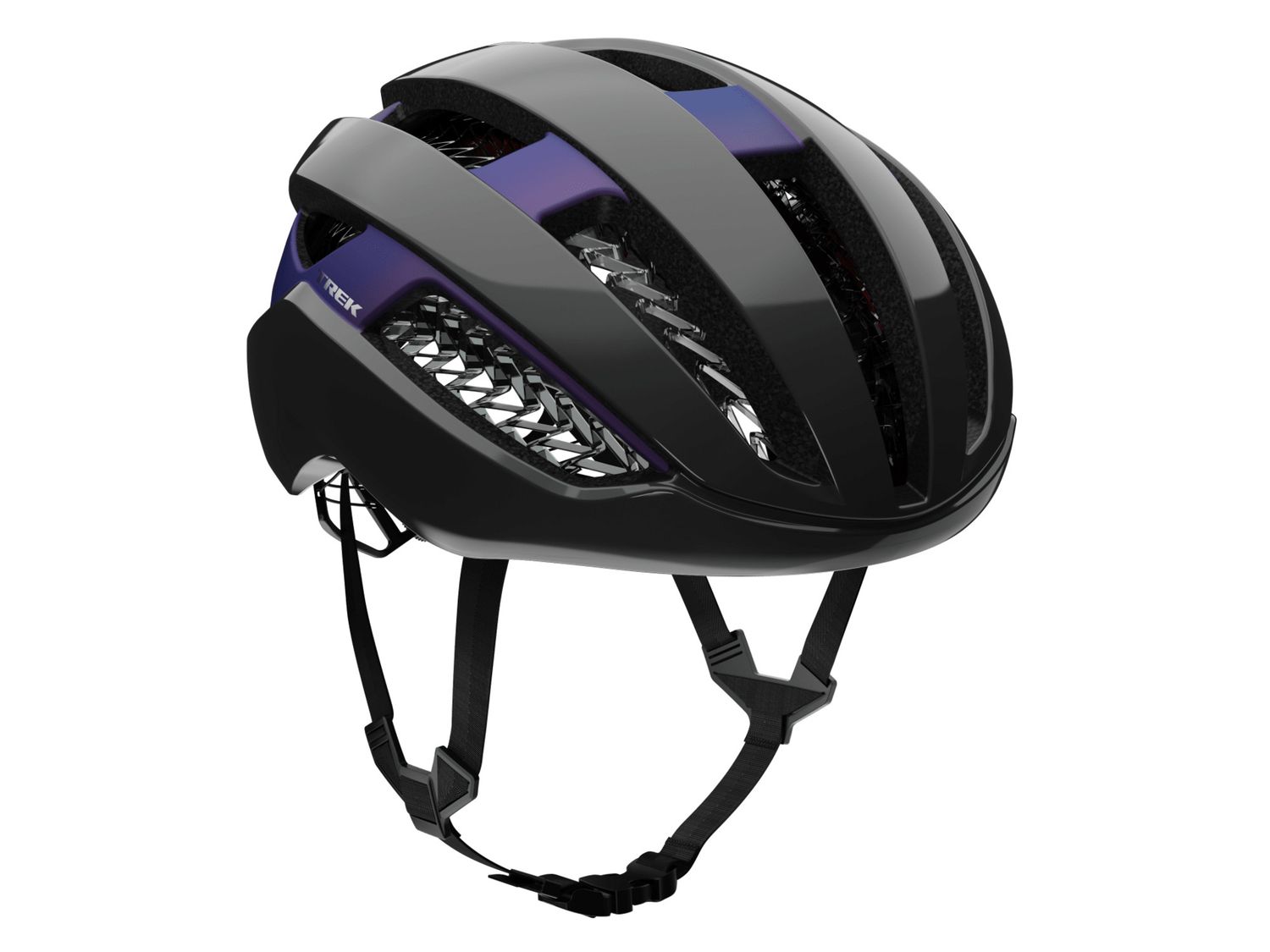 Trek Circuit WaveCel Helmet, Color: Dnister Black / Purple Flip, Size: SM