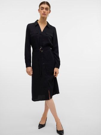 VERO MODA DRESS WVN BTQ