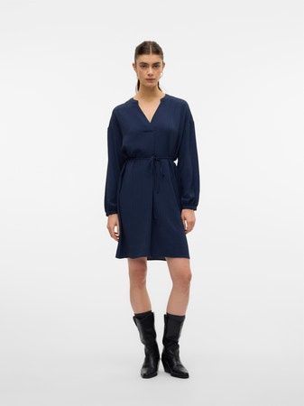 VERO MODA VNECK DRESS WVN BTQ