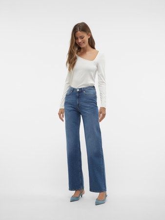 VERO MODA TESSA HR WIDE JEANS RA380