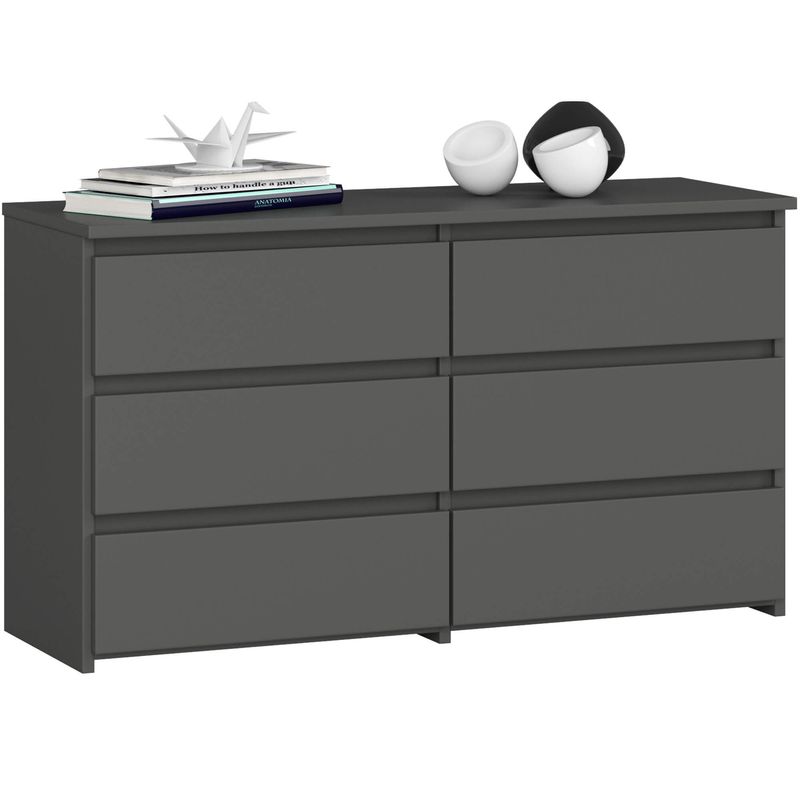 KOMODA CL100 6SZ PK SZARA