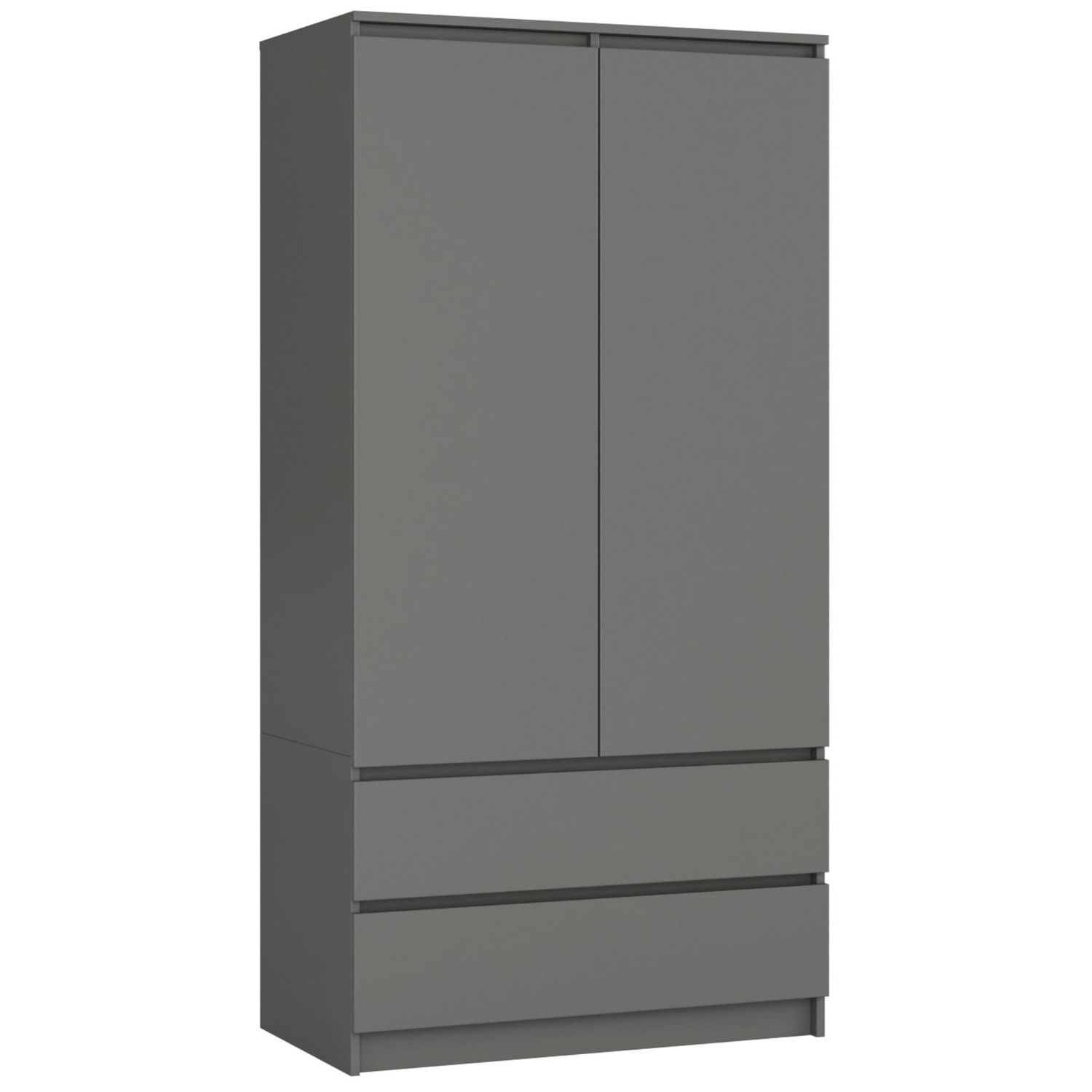 SZAFA S90 2D 2SZ CLP PK GRAFIT SZARY