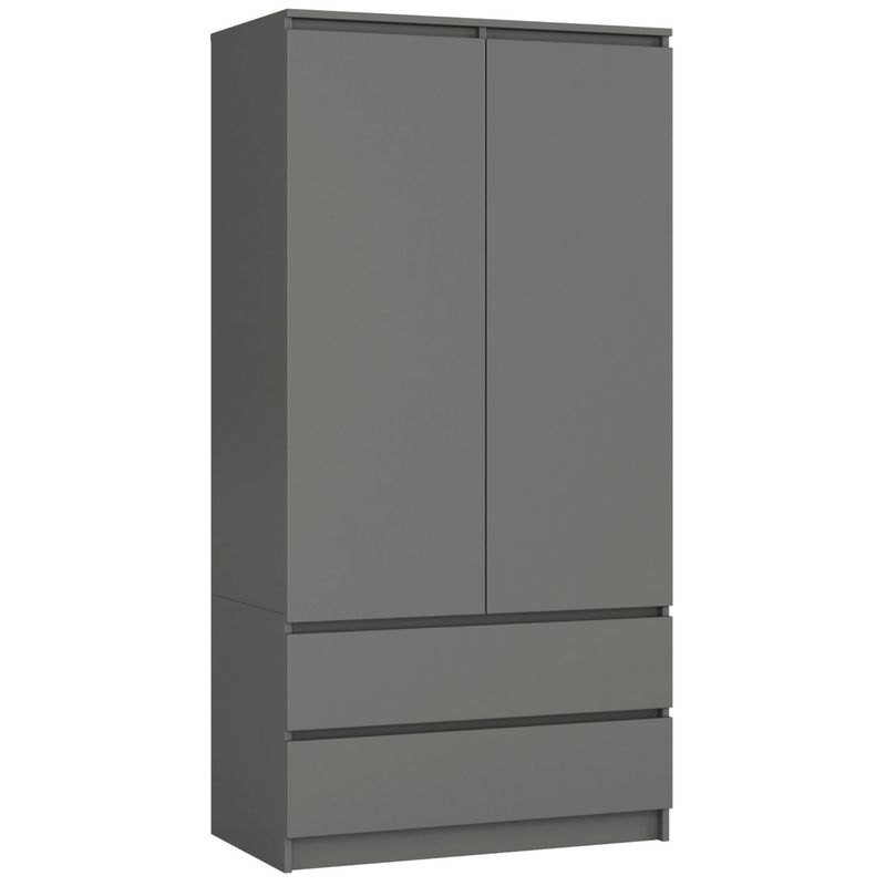 SZAFA S90 2D 2SZ CLP PK GRAFIT SZARY
